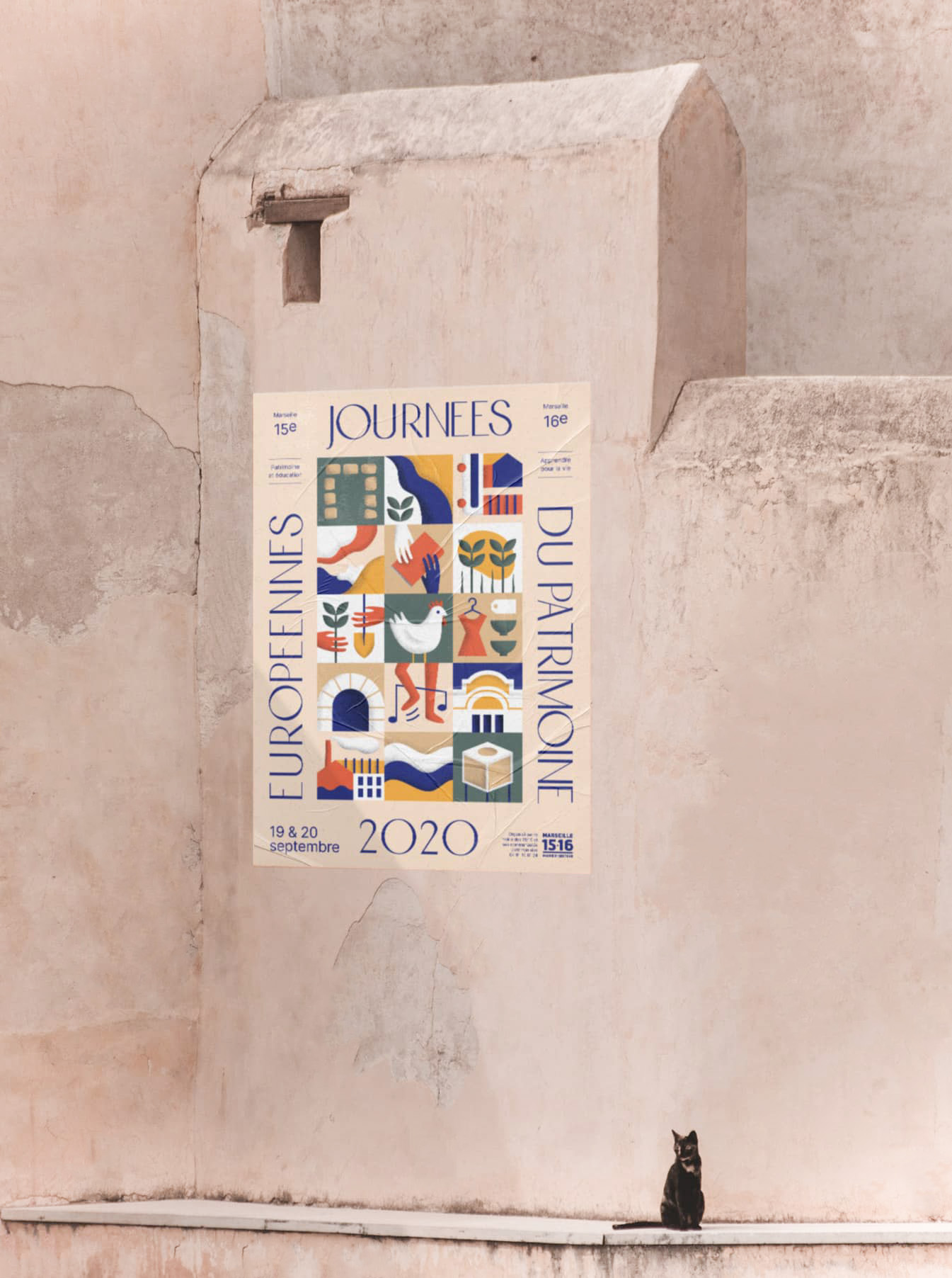 Affiche journées du patrimoine Marseille