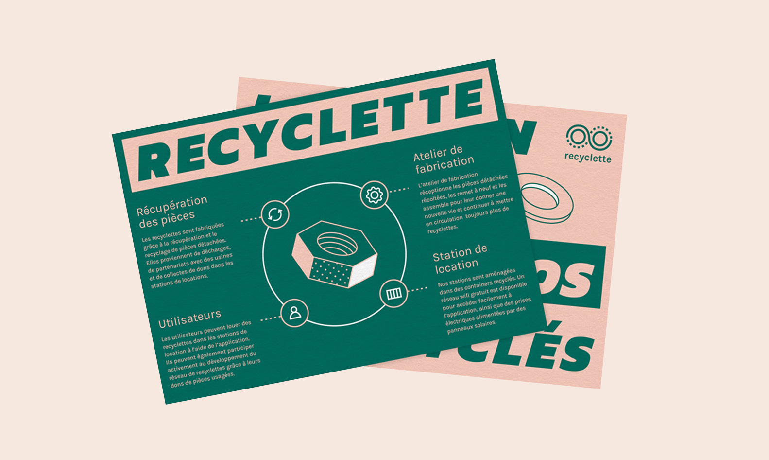 Flyer Recyclette Recto Verso
