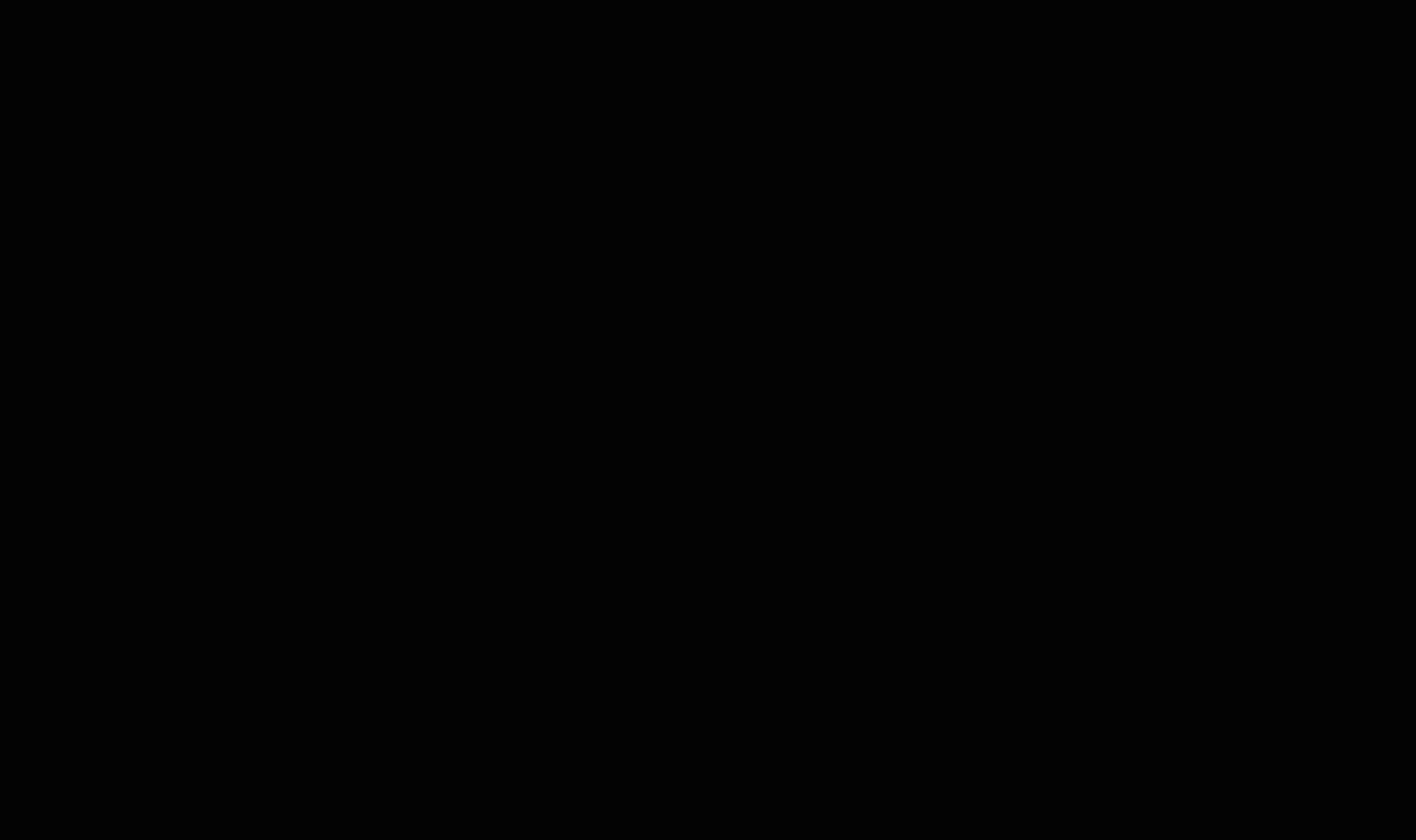 Animation graphique composée de symbole blanc sur fond noir. Ces symboles sont ceux de l'identité visuelle du festival l'Afrique c'est chic